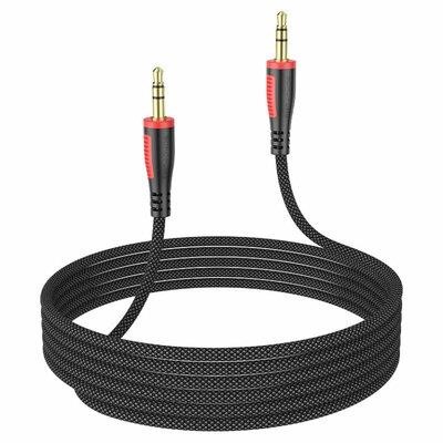 Borofone BL14B2 BOROFONE BL14 AUX audio cable(L=2M) Black BL14B2: Buy near me in Poland at 2407.PL - Good price!