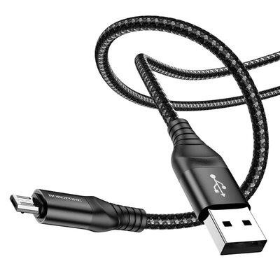 Borofone 6931474750921 BOROFONE BX56 Delightful charging data cable for iP Black 6931474750921: Buy near me in Poland at 2407.PL - Good price!