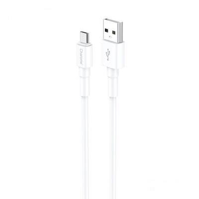 CHAROME 6974324910502 Кабель CHAROME C21-01 USB-A to Micro charging data cable White 6974324910502: Отличная цена - Купить в Польше на 2407.PL!