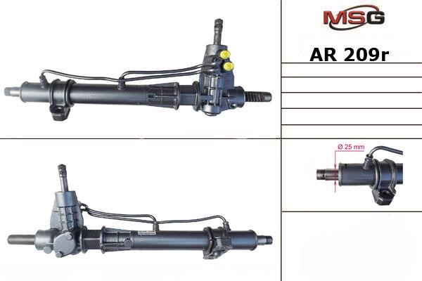 MSG Rebuilding AR209R Рульова рейка з ГПК відновлена AR209R: Приваблива ціна - Купити у Польщі на 2407.PL!