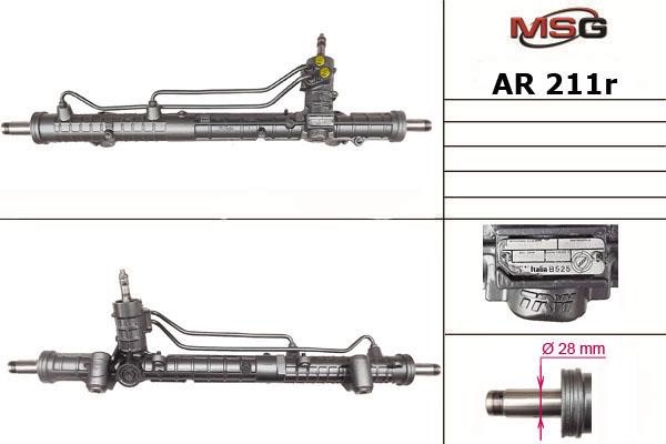 MSG Rebuilding AR211R Power steering restored AR211R: Buy near me in Poland at 2407.PL - Good price!
