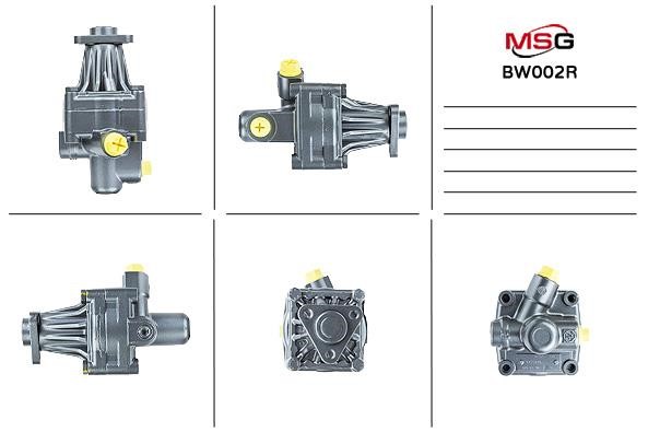 MSG Rebuilding BW002R Power steering pump reconditioned BW002R: Buy near me in Poland at 2407.PL - Good price!