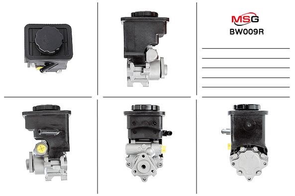 MSG Rebuilding BW009R Power steering pump reconditioned BW009R: Buy near me in Poland at 2407.PL - Good price!
