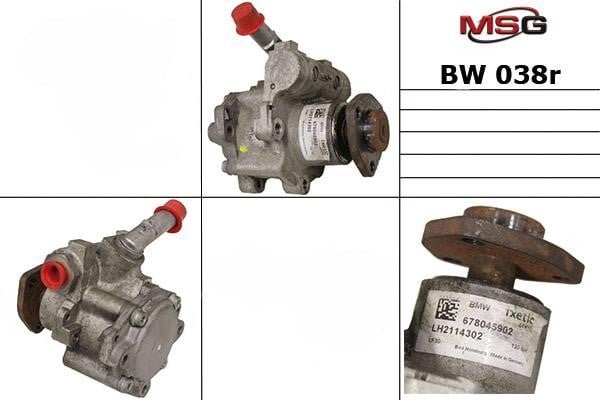 MSG Rebuilding BW038R Power steering pump reconditioned BW038R: Buy near me in Poland at 2407.PL - Good price!