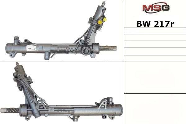 MSG Rebuilding BW217R Przekładnia kierownicza ze wspomaganiem hydraulicznym, regenerowana BW217R: Dobra cena w Polsce na 2407.PL - Kup Teraz!