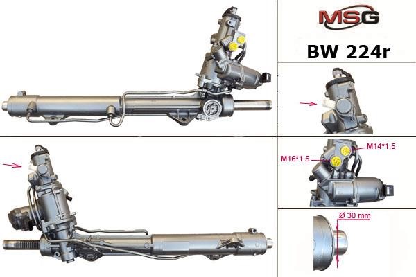MSG Rebuilding BW224R Рульова рейка з ГПК відновлена BW224R: Приваблива ціна - Купити у Польщі на 2407.PL!