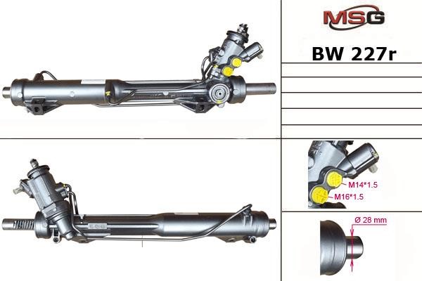 MSG Rebuilding BW227R Power steering restored BW227R: Buy near me in Poland at 2407.PL - Good price!