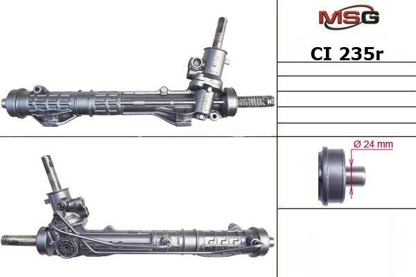 MSG Rebuilding CI235R Przekładnia kierownicza ze wspomaganiem hydraulicznym, regenerowana CI235R: Dobra cena w Polsce na 2407.PL - Kup Teraz!