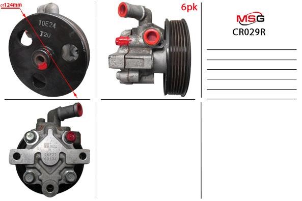 MSG Rebuilding CR029R Power steering pump reconditioned CR029R: Buy near me in Poland at 2407.PL - Good price!