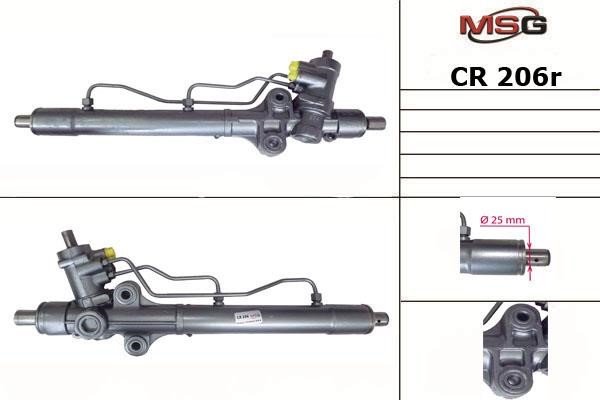 MSG Rebuilding CR206R Przekładnia kierownicza ze wspomaganiem hydraulicznym, regenerowana CR206R: Atrakcyjna cena w Polsce na 2407.PL - Zamów teraz!