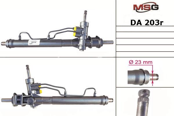 MSG Rebuilding DA203R Power steering restored DA203R: Buy near me in Poland at 2407.PL - Good price!