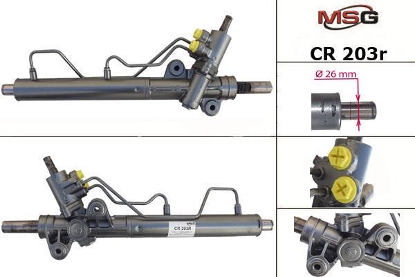 MSG Rebuilding CR203R Przekładnia kierownicza ze wspomaganiem hydraulicznym, regenerowana CR203R: Dobra cena w Polsce na 2407.PL - Kup Teraz!