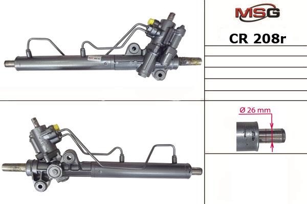 MSG Rebuilding CR208R Przekładnia kierownicza ze wspomaganiem hydraulicznym, regenerowana CR208R: Dobra cena w Polsce na 2407.PL - Kup Teraz!