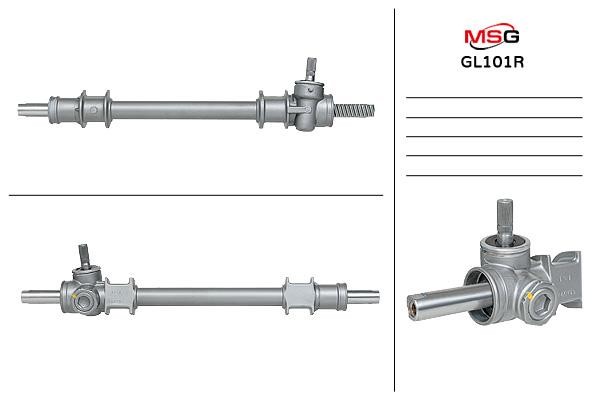 MSG Rebuilding GL101R Przekładnia kierownicza bez wspomagania hydraulicznego, regenerowana GL101R: Dobra cena w Polsce na 2407.PL - Kup Teraz!