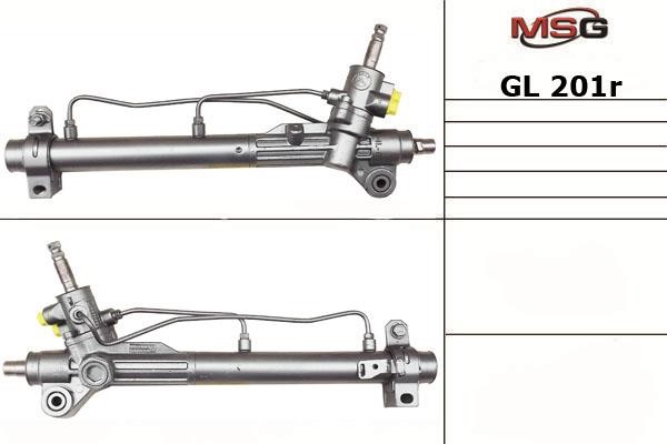 MSG Rebuilding GL201R Przekładnia kierownicza ze wspomaganiem hydraulicznym, regenerowana GL201R: Dobra cena w Polsce na 2407.PL - Kup Teraz!