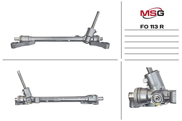 MSG Rebuilding FO113R Рулевая рейка с ЭУР восстановленная FO113R: Отличная цена - Купить в Польше на 2407.PL!