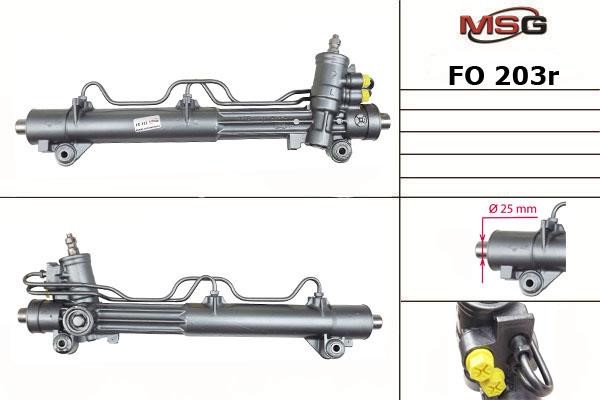 MSG Rebuilding FO203R Рулевая рейка с ГУР восстановленная FO203R: Отличная цена - Купить в Польше на 2407.PL!