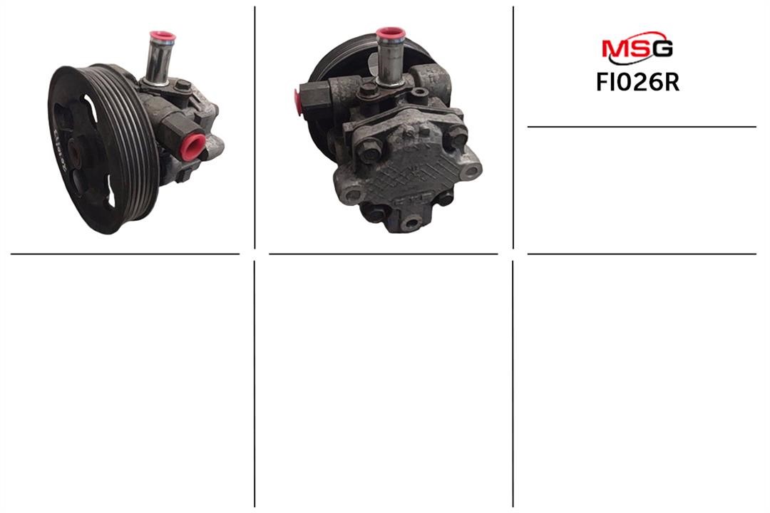 MSG Rebuilding FI026R Pompa hydrauliczna, układ kierowniczy FI026R: Dobra cena w Polsce na 2407.PL - Kup Teraz!