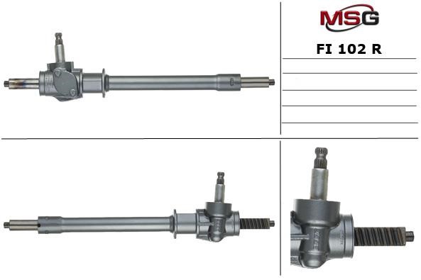 MSG Rebuilding FI102R Рулевая рейка без ГУР восстановленная FI102R: Отличная цена - Купить в Польше на 2407.PL!