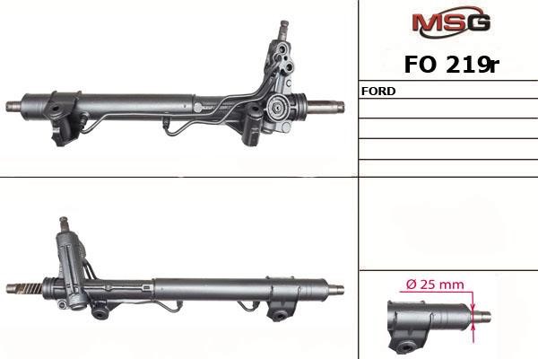 MSG Rebuilding FO219R Przekładnia kierownicza ze wspomaganiem hydraulicznym, regenerowana FO219R: Dobra cena w Polsce na 2407.PL - Kup Teraz!