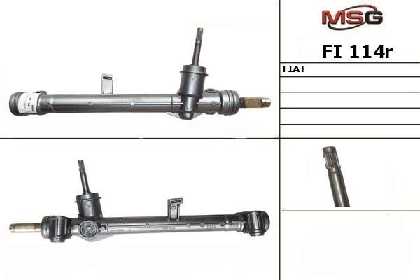 MSG Rebuilding FI114R Reconditioned steering rack FI114R: Buy near me in Poland at 2407.PL - Good price!