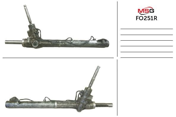 MSG Rebuilding FO251R Рулевая рейка с ГУР восстановленная FO251R: Отличная цена - Купить в Польше на 2407.PL!