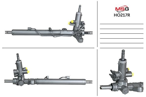 MSG Rebuilding HO217R Przekładnia kierownicza ze wspomaganiem hydraulicznym, regenerowana HO217R: Dobra cena w Polsce na 2407.PL - Kup Teraz!