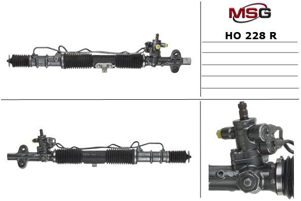 MSG Rebuilding HO228R Przekładnia kierownicza ze wspomaganiem hydraulicznym, regenerowana HO228R: Dobra cena w Polsce na 2407.PL - Kup Teraz!
