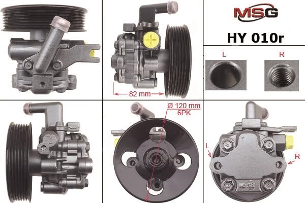 MSG Rebuilding HY010R Power steering pump reconditioned HY010R: Buy near me in Poland at 2407.PL - Good price!