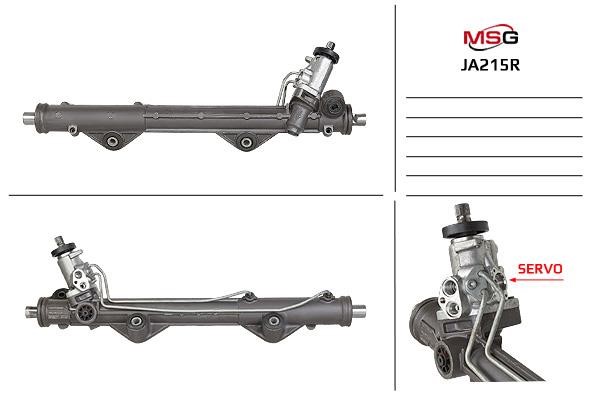 MSG Rebuilding JA215R Przekładnia kierownicza ze wspomaganiem hydraulicznym, regenerowana JA215R: Dobra cena w Polsce na 2407.PL - Kup Teraz!