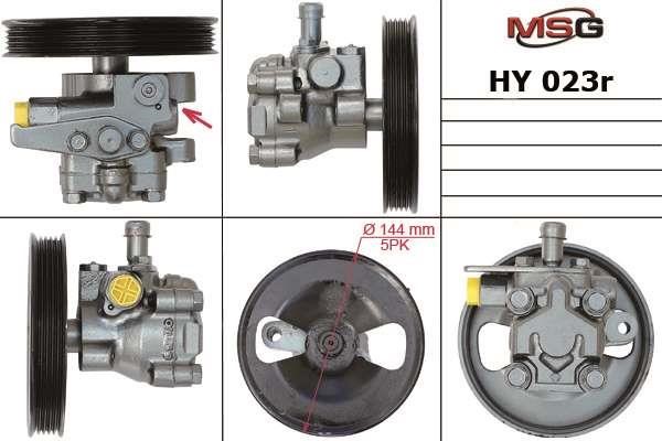 MSG Rebuilding HY023R Power steering pump reconditioned HY023R: Buy near me in Poland at 2407.PL - Good price!