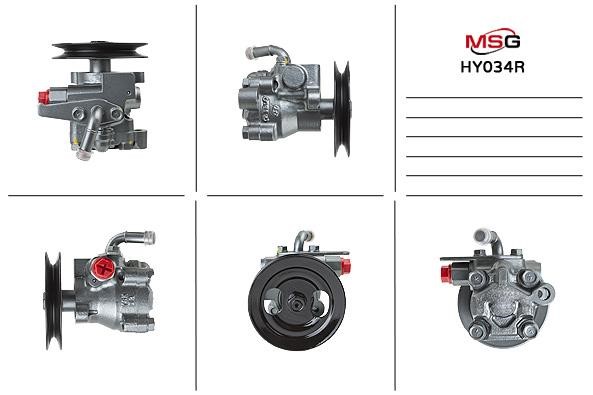 MSG Rebuilding HY034R Насос гідропідсилювача керма відновлений HY034R: Приваблива ціна - Купити у Польщі на 2407.PL!