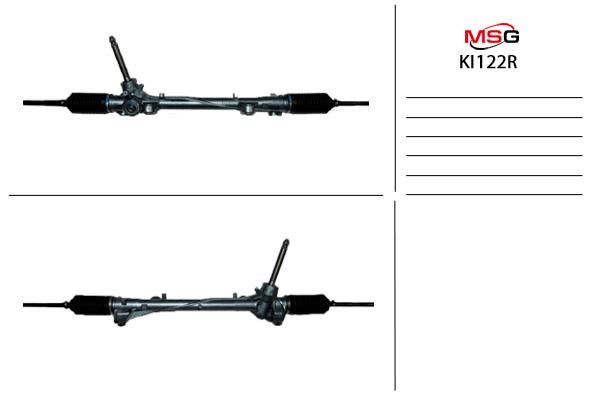 MSG Rebuilding KI122R Przekładnia kierownicza bez wspomagania hydraulicznego KI122R: Dobra cena w Polsce na 2407.PL - Kup Teraz!