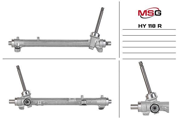 MSG Rebuilding HY118R Рулевая рейка без ГУР восстановленная HY118R: Отличная цена - Купить в Польше на 2407.PL!