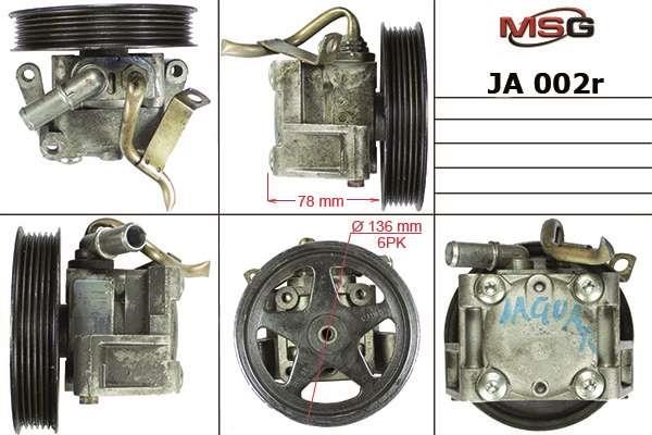 MSG Rebuilding JA002R Насос гідропідсилювача керма відновлений JA002R: Приваблива ціна - Купити у Польщі на 2407.PL!