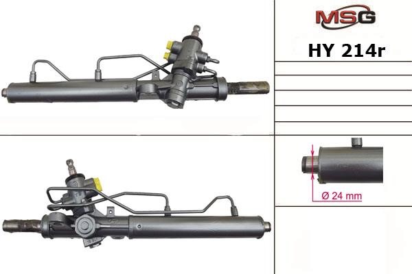 MSG Rebuilding HY214R Рулевая рейка с ГУР восстановленная HY214R: Отличная цена - Купить в Польше на 2407.PL!