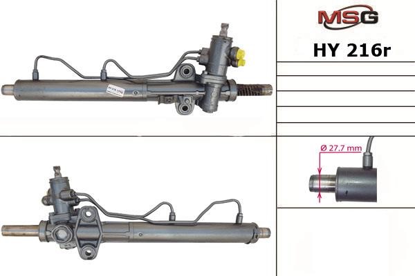 MSG Rebuilding HY216R Рульова рейка з ГПК відновлена HY216R: Приваблива ціна - Купити у Польщі на 2407.PL!