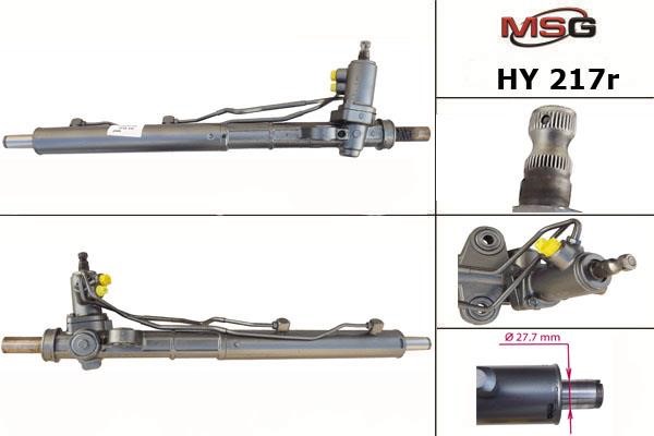 MSG Rebuilding HY217R Рульова рейка з ГПК відновлена HY217R: Приваблива ціна - Купити у Польщі на 2407.PL!