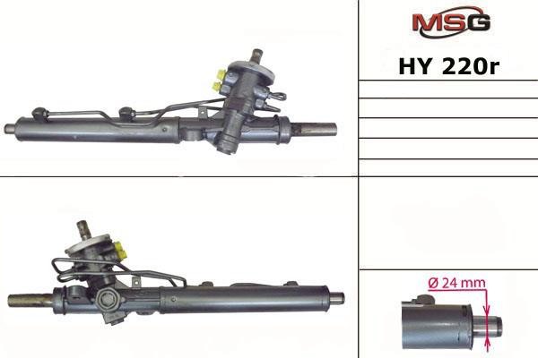 MSG Rebuilding HY220R Przekładnia kierownicza ze wspomaganiem hydraulicznym, regenerowana HY220R: Dobra cena w Polsce na 2407.PL - Kup Teraz!