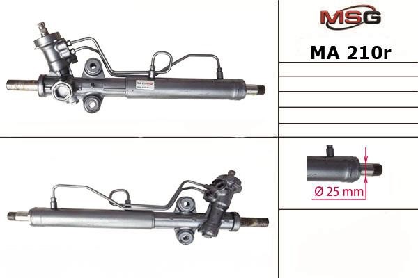 MSG Rebuilding MA210R Przekładnia kierownicza ze wspomaganiem hydraulicznym, regenerowana MA210R: Dobra cena w Polsce na 2407.PL - Kup Teraz!