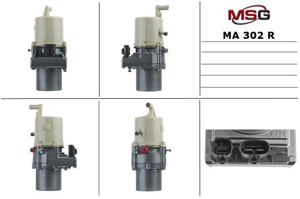 MSG Rebuilding MA302R Насос гидроусилителя руля восстановленный MA302R: Отличная цена - Купить в Польше на 2407.PL!