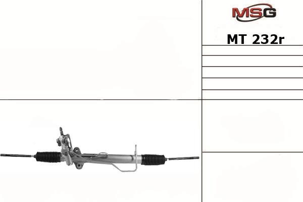 MSG Rebuilding MT232R Przekładnia kierownicza ze wspomaganiem hydraulicznym, regenerowana MT232R: Dobra cena w Polsce na 2407.PL - Kup Teraz!