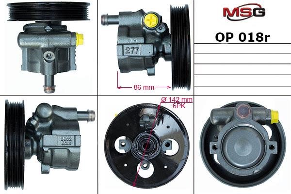 MSG Rebuilding OP018R Power steering pump reconditioned OP018R: Buy near me in Poland at 2407.PL - Good price!