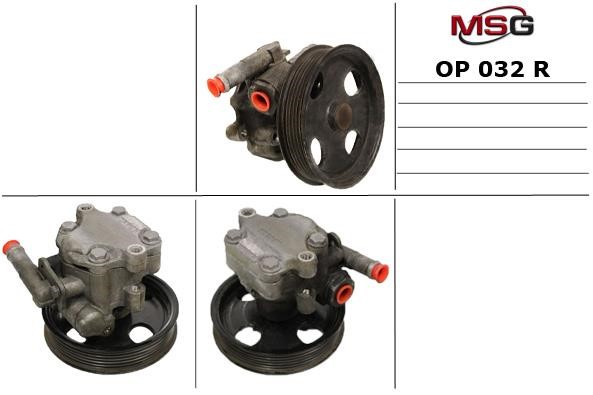 MSG Rebuilding OP032R Power steering pump reconditioned OP032R: Buy near me in Poland at 2407.PL - Good price!