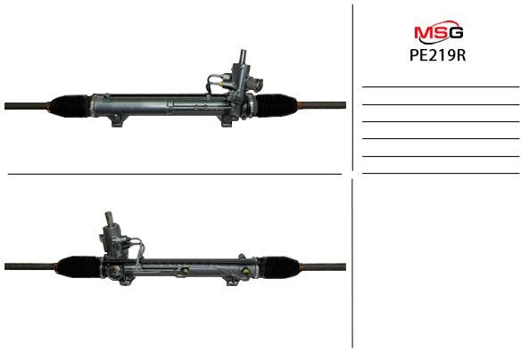 MSG Rebuilding PE219R Przekładnia kierownicza ze wspomaganiem hydraulicznym, regenerowana PE219R: Dobra cena w Polsce na 2407.PL - Kup Teraz!
