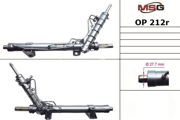 MSG Rebuilding OP212R Power steering restored OP212R: Buy near me in Poland at 2407.PL - Good price!