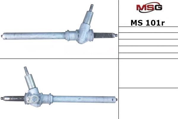 MSG Rebuilding MS101R Рульова рейка без ГПК відновлена MS101R: Приваблива ціна - Купити у Польщі на 2407.PL!