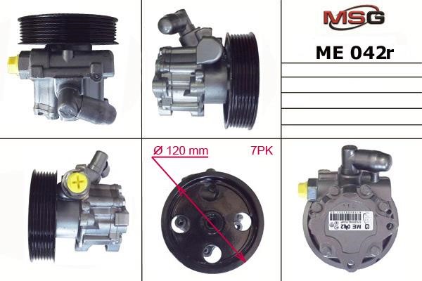 MSG Rebuilding ME042R Power steering pump reconditioned ME042R: Buy near me in Poland at 2407.PL - Good price!