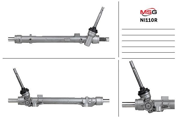 MSG Rebuilding NI110R Reconditioned steering rack NI110R: Buy near me at 2407.PL in Poland at an Affordable price!