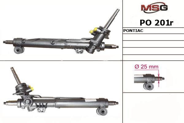 MSG Rebuilding PO201R Przekładnia kierownicza ze wspomaganiem hydraulicznym, regenerowana PO201R: Dobra cena w Polsce na 2407.PL - Kup Teraz!
